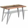 VidaXL Table de salle à manger Bois de récupération 120 x 60 x 76 cm -Promos Tables à manger Boutique image 1 244242