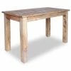 VidaXL Table de salle à manger Bois de récupération 120 x 60 x 77 cm 1 VidaXL Table de salle à manger Bois de récupération 120 x 60 x 77 cm -Promos Tables à manger Boutique image 1 244496