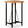 VidaXL Table de bar Bois massif d'acacia 60x60x107 cm