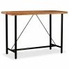 VidaXL Table de bar Bois massif d'Acacia 150x70x107 cm -Promos Tables à manger Boutique image 1 245437