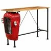 VidaXL Table de bar Bois de manguier 60x150x107 cm Rouge Tracteur 1 VidaXL Table de bar Bois de manguier 60x150x107 cm Rouge Tracteur -Promos Tables à manger Boutique image 1 246237