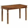 VidaXL Table de salle à manger Bois massif de Sesham 120 x 60 x 77 cm 1 VidaXL Table de salle à manger Bois massif de Sesham 120 x 60 x 77 cm -Promos Tables à manger Boutique image 1 246252