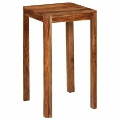 VidaXL Table de bar Bois 60 x 60 x 107 cm
