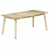 VidaXL Table de salle à manger 180x90x76 cm Bois de manguier massif 2 VidaXL Table de salle à manger 180x90x76 cm Bois de manguier massif -Promos Tables à manger Boutique image 1 282720