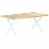 VidaXL Table de salle à manger 180x90x76 cm Bois de manguier massif 1 VidaXL Table de salle à manger 180x90x76 cm Bois de manguier massif -Promos Tables à manger Boutique image 1 283773