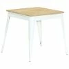 VidaXL Table de salle à manger 75x75x76 cm Bois de manguier massif