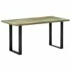 VidaXL Table de salle à manger 160x80x75cm Bois de récupération massif 2 VidaXL Table de salle à manger 160x80x75cm Bois de récupération massif -Promos Tables à manger Boutique image 1 285832