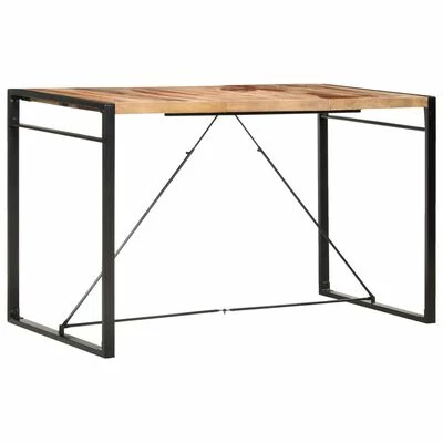 VidaXL Table de bar 180x90x110 cm Bois solide 3 VidaXL Table de bar 180x90x110 cm Bois solide