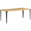 VidaXL Table de salle à manger 180x90x76 cm Bois de manguier massif -Promos Tables à manger Boutique image 1 286365