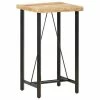 VidaXL Table de bar 60x60x107 cm Bois de manguier brut -Promos Tables à manger Boutique image 1 286610