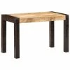 VidaXL Table à dîner 120x60x76 cm Bois de manguier solide brut 2 VidaXL Table à dîner 120x60x76 cm Bois de manguier solide brut -Promos Tables à manger Boutique image 1 289652