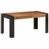 VidaXL Table de salle à manger 160x80x76 cm Bois de manguier solide 1 VidaXL Table de salle à manger 160x80x76 cm Bois de manguier solide -Promos Tables à manger Boutique image 1 3060200