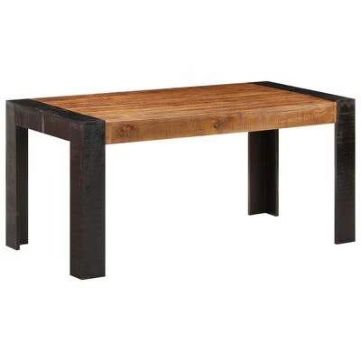 VidaXL Table de salle à manger 160x80x76 cm Bois de manguier solide 3 VidaXL Table de salle à manger 160x80x76 cm Bois de manguier solide