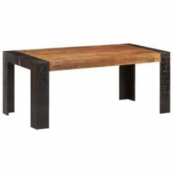 VidaXL Table de salle à manger 180x90x76 cm Bois de manguier massif