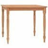 VidaXL Table Batavia 85x85x75 cm Bois de teck massif 1 VidaXL Table Batavia 85x85x75 cm Bois de teck massif -Promos Tables à manger Boutique image 1 316031