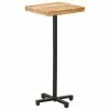 VidaXL Table de bar Carrée 50x50x110 cm Bois de manguier brut 1 VidaXL Table de bar Carrée 50x50x110 cm Bois de manguier brut -Promos Tables à manger Boutique image 1 320270