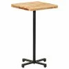 VidaXL Table de bar Carrée 60x60x110 cm Bois de manguier brut 1 VidaXL Table de bar Carrée 60x60x110 cm Bois de manguier brut -Promos Tables à manger Boutique image 1 320272