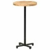 VidaXL Table de bar Ronde Ø60x110 cm Bois de manguier brut 1 VidaXL Table de bar Ronde Ø60x110 cm Bois de manguier brut -Promos Tables à manger Boutique image 1 320273