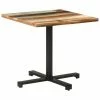VidaXL Table de bistro Carrée 80x80x75 cm Bois de récupération massif 1 VidaXL Table de bistro Carrée 80x80x75 cm Bois de récupération massif -Promos Tables à manger Boutique image 1 320292