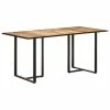 VidaXL Table de salle à manger 160 cm Bois de manguier brut 1 VidaXL Table de salle à manger 160 cm Bois de manguier brut -Promos Tables à manger Boutique image 1 320693