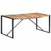 VidaXL Table de salle à manger 180x90x75 cm Bois solide -Promos Tables à manger Boutique image 1 321542