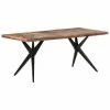 VidaXL Table de salle à manger 180x90x76cm Bois de récupération solide -Promos Tables à manger Boutique image 1 323570
