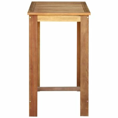 VidaXL Table de bar Bois d'acacia solide 60 x 60 x 105 cm 4 VidaXL Table de bar Bois d'acacia solide 60 x 60 x 105 cm – Image 2