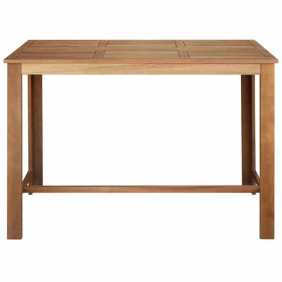 VidaXL Table de bar Bois d'acacia solide 150 x 70 x 105 cm 4 VidaXL Table de bar Bois d'acacia solide 150 x 70 x 105 cm – Image 2