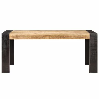 VidaXL Table de salle à manger 180x90x76 cm Bois de manguier massif 4 VidaXL Table de salle à manger 180x90x76 cm Bois de manguier massif – Image 2