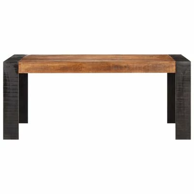 VidaXL Table de salle à manger 180x90x76 cm Bois de manguier massif 4 VidaXL Table de salle à manger 180x90x76 cm Bois de manguier massif – Image 2