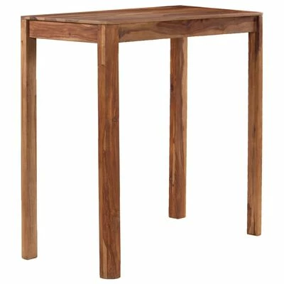 VidaXL Table de bar Bois 115 x 55 x 107 cm 5 VidaXL Table de bar Bois 115 x 55 x 107 cm – Image 3