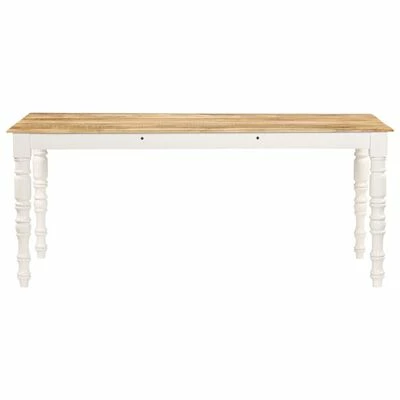VidaXL Table de salle à manger 180x90x76 cm Bois de manguier massif 5 VidaXL Table de salle à manger 180x90x76 cm Bois de manguier massif – Image 3