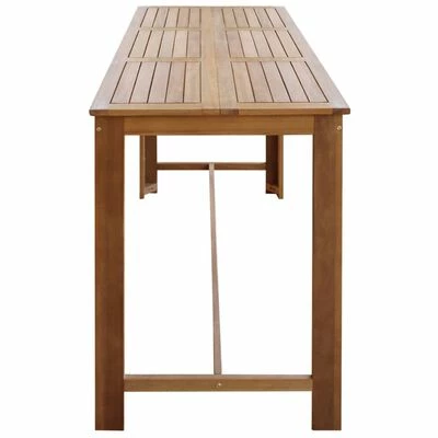 VidaXL Table de bar Bois d'acacia solide 150 x 70 x 105 cm 5 VidaXL Table de bar Bois d'acacia solide 150 x 70 x 105 cm – Image 3