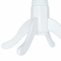 VidaXL Table de salle à manger Blanc 106 cm Bois d'hévéa massif 8 VidaXL Table de salle à manger Blanc 106 cm Bois d'hévéa massif -Promos Tables à manger Boutique image 3 247353