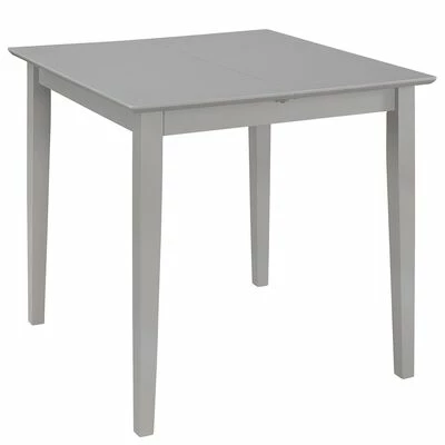 VidaXL Table à dîner extensible Gris (80-120) x 80 x 74 cm MDF 5 VidaXL Table à dîner extensible Gris (80-120) x 80 x 74 cm MDF – Image 3
