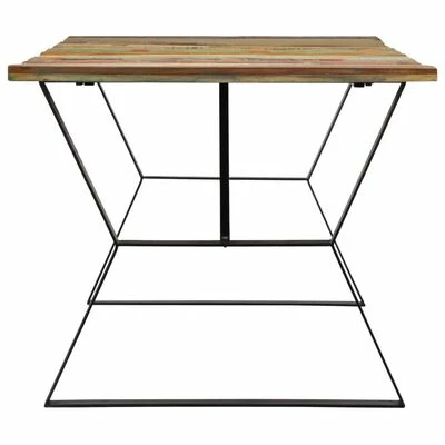 VidaXL Table de salle à manger 180x90x76cm Bois de récupération solide 5 VidaXL Table de salle à manger 180x90x76cm Bois de récupération solide – Image 3