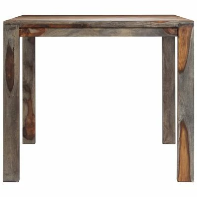 VidaXL Table de salle à manger Gris 180x90x76 cm Bois de Sesham solide 5 VidaXL Table de salle à manger Gris 180x90x76 cm Bois de Sesham solide – Image 3