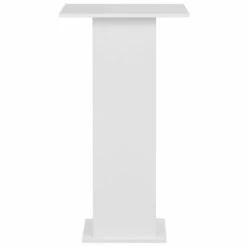 VidaXL Table de bar Blanc 60x60x110 cm -Promos Tables à manger Boutique image 3 280205