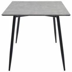 VidaXL Table de salle à manger Gris 200x100x75 cm MDF 10 VidaXL Table de salle à manger Gris 200x100x75 cm MDF -Promos Tables à manger Boutique image 3 281574