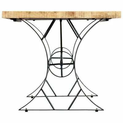 VidaXL Table de salle à manger 180x90x76 cm Bois de manguier massif 5 VidaXL Table de salle à manger 180x90x76 cm Bois de manguier massif – Image 3