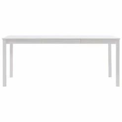 VidaXL Table de salle à manger Blanc 180 x 90 x 73 cm Pin 10 VidaXL Table de salle à manger Blanc 180 x 90 x 73 cm Pin -Promos Tables à manger Boutique image 3 283405