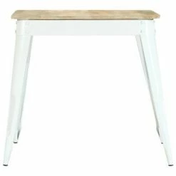 VidaXL Table de salle à manger 75x75x76 cm Bois de manguier massif 10 VidaXL Table de salle à manger 75x75x76 cm Bois de manguier massif -Promos Tables à manger Boutique image 3 283775