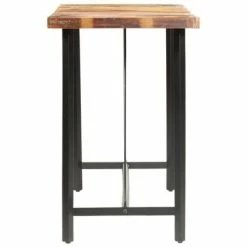 VidaXL Table de bar 180x70x107 cm Bois de récupération solide 10 VidaXL Table de bar 180x70x107 cm Bois de récupération solide -Promos Tables à manger Boutique image 3 286595