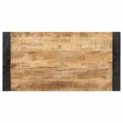 VidaXL Table à dîner 120x60x76 cm Bois de manguier solide brut 10 VidaXL Table à dîner 120x60x76 cm Bois de manguier solide brut -Promos Tables à manger Boutique image 3 289652