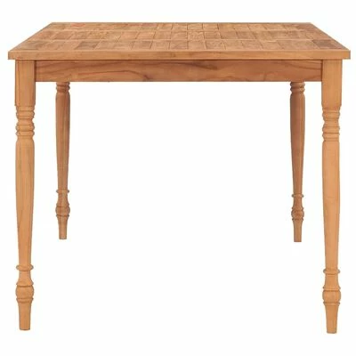 VidaXL Table Batavia 150x90x75 cm Bois de teck massif 5 VidaXL Table Batavia 150x90x75 cm Bois de teck massif – Image 3
