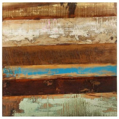 VidaXL Table de bistro Carrée 80x80x75 cm Bois de récupération massif 5 VidaXL Table de bistro Carrée 80x80x75 cm Bois de récupération massif – Image 3