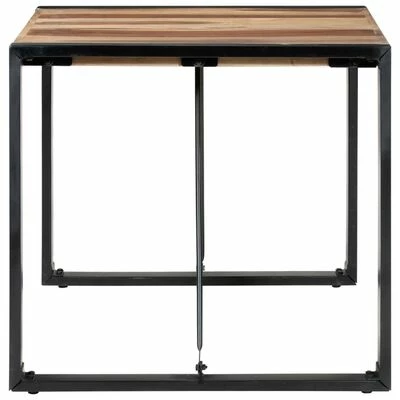 VidaXL Table de salle à manger 80x80x75 cm Bois solide 5 VidaXL Table de salle à manger 80x80x75 cm Bois solide – Image 3