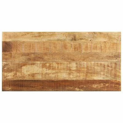 VidaXL Table de salle à manger 140x70x76 cm Bois de manguier brut 5 VidaXL Table de salle à manger 140x70x76 cm Bois de manguier brut – Image 3