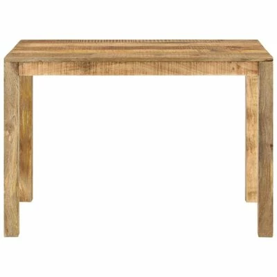 VidaXL Table de salle à manger 110x60x76 cm Bois de manguier brut 5 VidaXL Table de salle à manger 110x60x76 cm Bois de manguier brut – Image 3