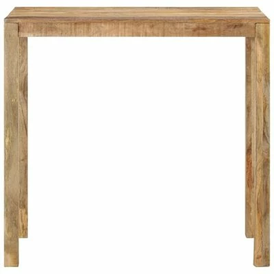 VidaXL Table de bar 112x60x108 cm Bois de manguier brut 5 VidaXL Table de bar 112x60x108 cm Bois de manguier brut – Image 3